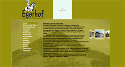 Desktop Screenshot of egerhof-reiterferien.de